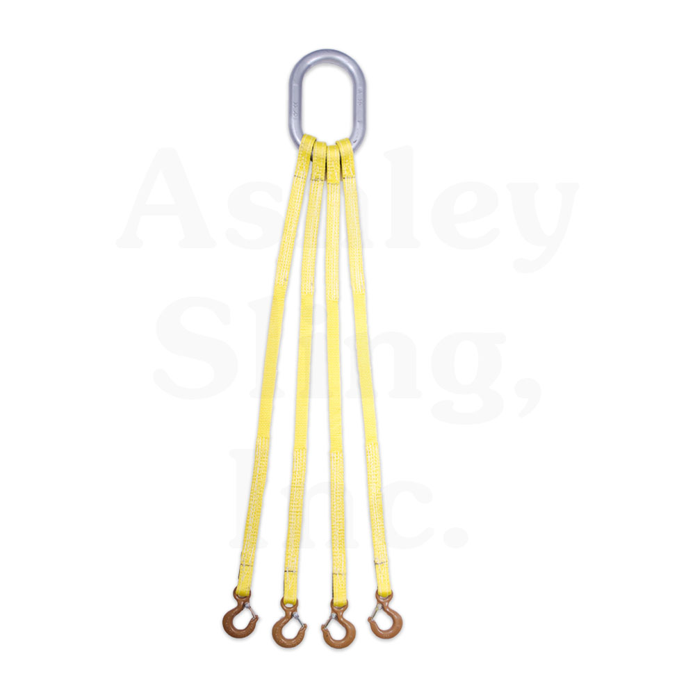 1in x 4ft - 8in 4 Leg Nylon Lifting Bridal - Cables, Chains & Lifting Devices